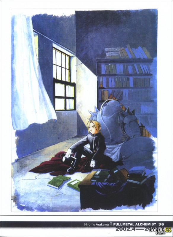 Otaku Gallery  / Art Books / Full Metal Alchemist - Artbook / 016.jpg